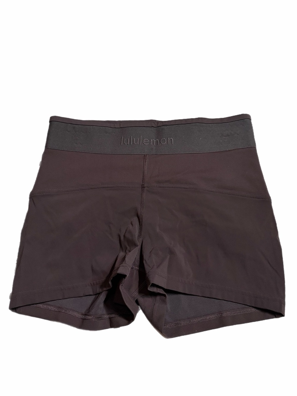 NWOT Lululemon License To Train High-Rise Short *2” *Logo (Espresso) Size 8